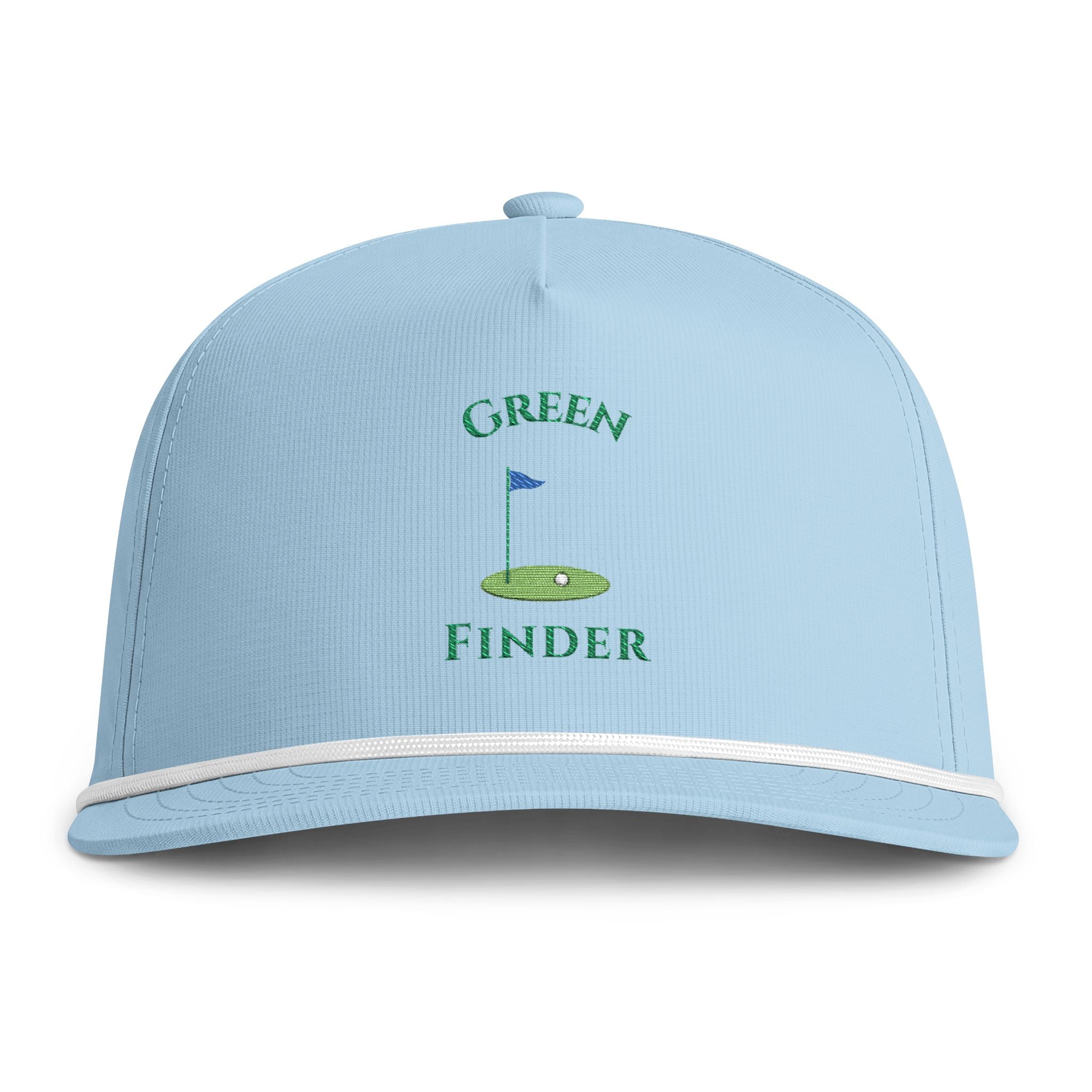Green Finder Golf Snapback Rope Cap
