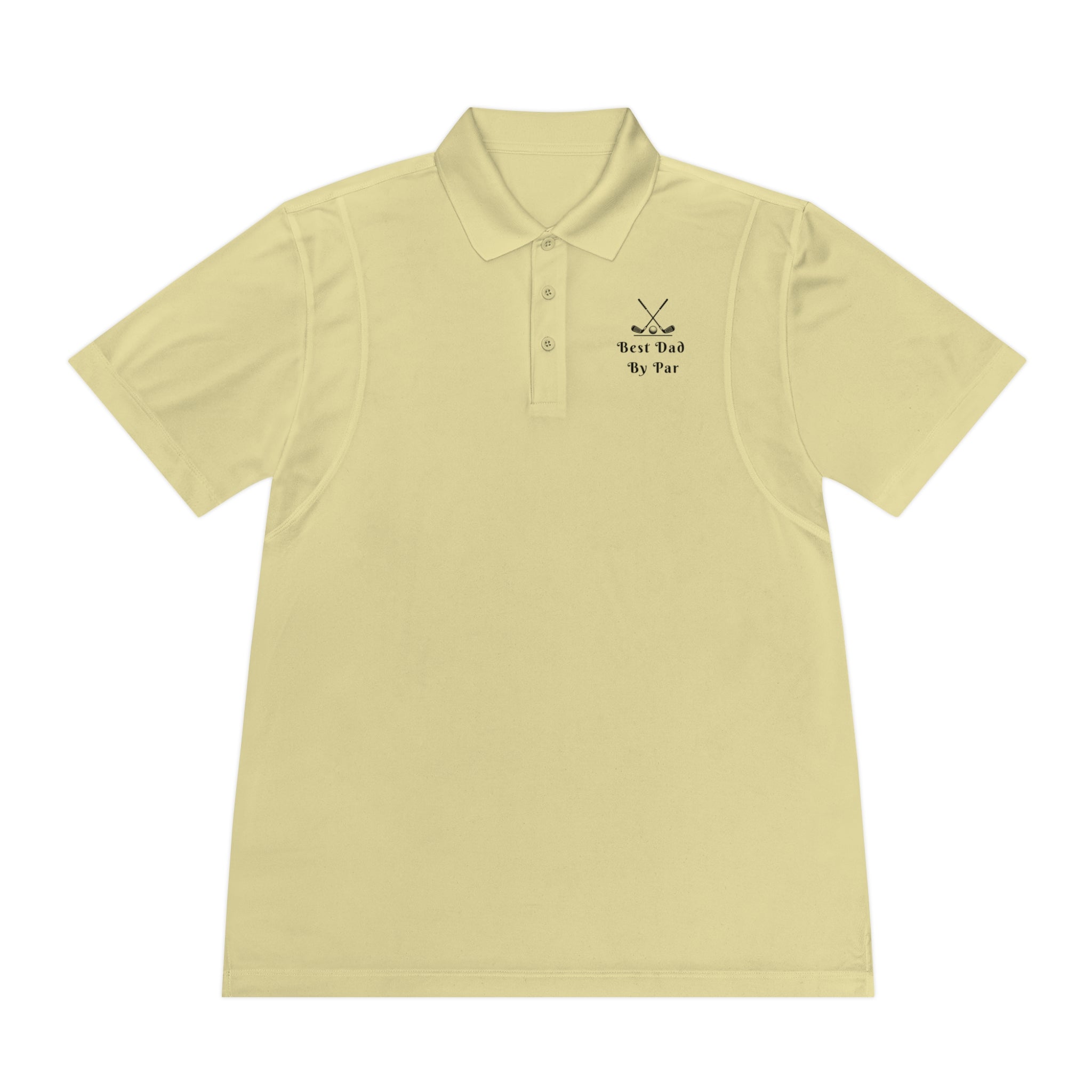 Best Dad By Par Men's Golf Polo Shirt