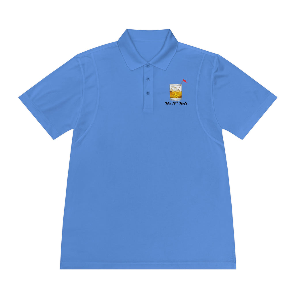 The 19th Hole Men's Golf Polo Shirt