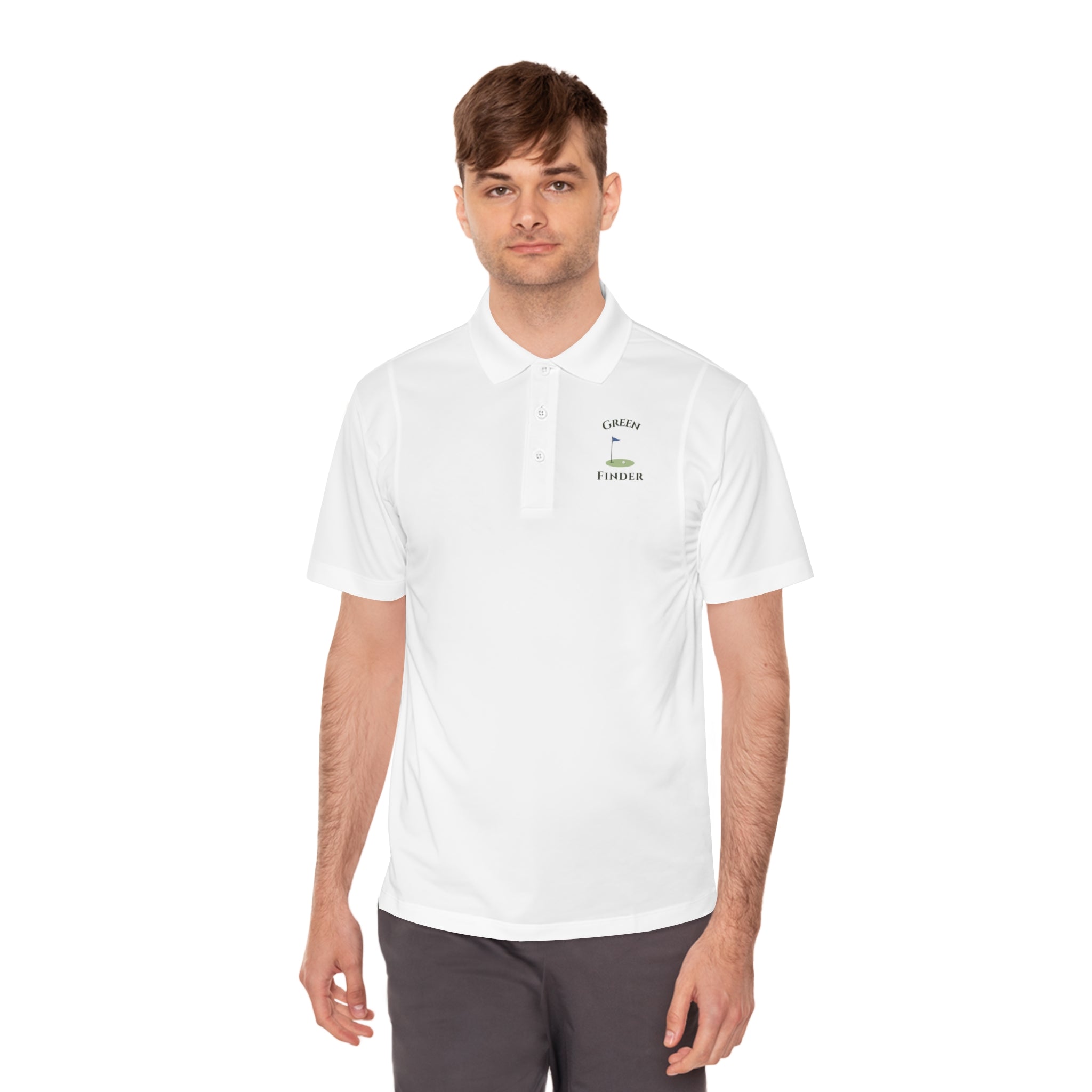 Golf Finder Men's Golf Polo Shirt