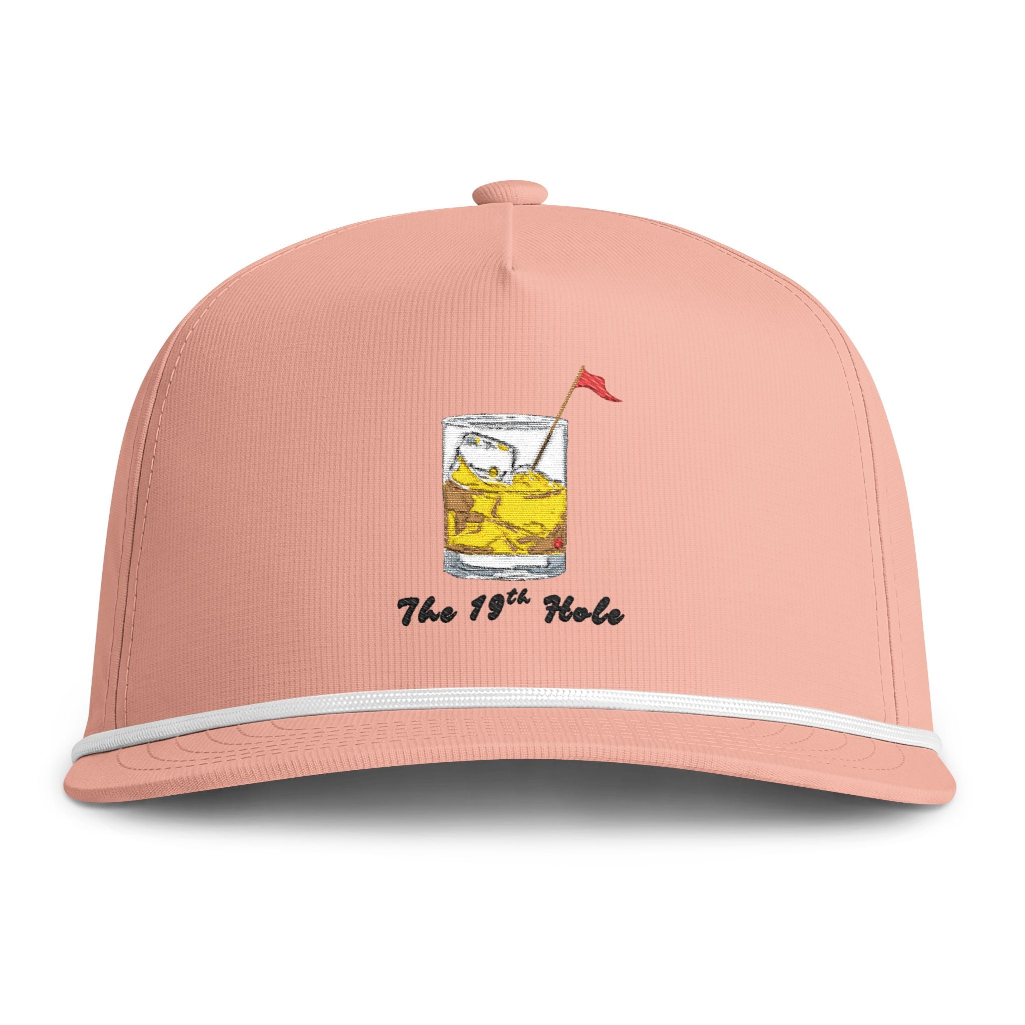 The 19th Hole Golf Snapback Rope Cap