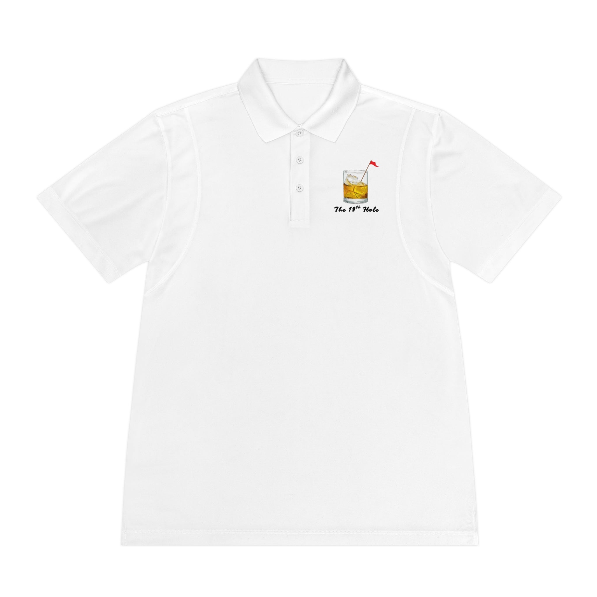 The 19th Hole Men's Golf Polo Shirt