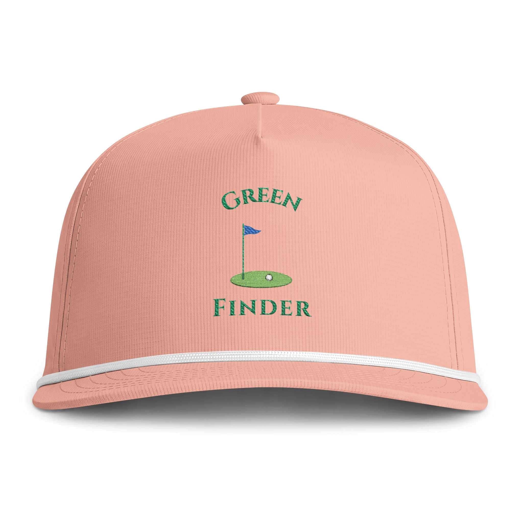 Green Finder Golf Snapback Rope Cap