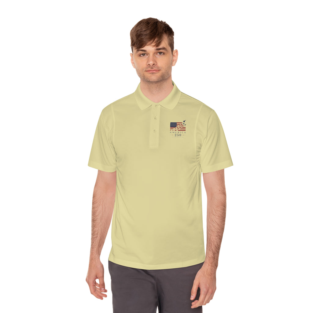America 250 Men’s Golf Polo Shirt