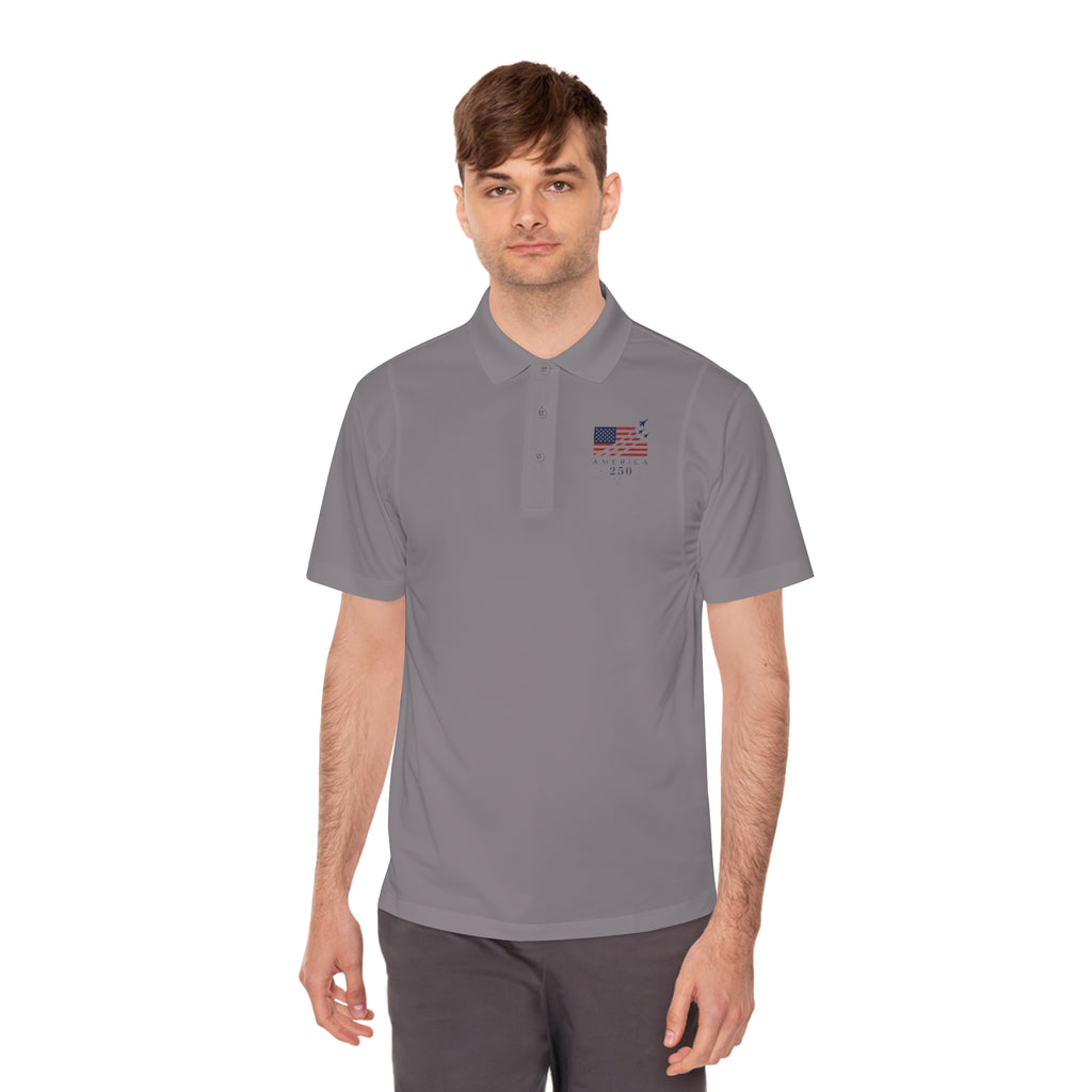 America 250 Men’s Golf Polo Shirt