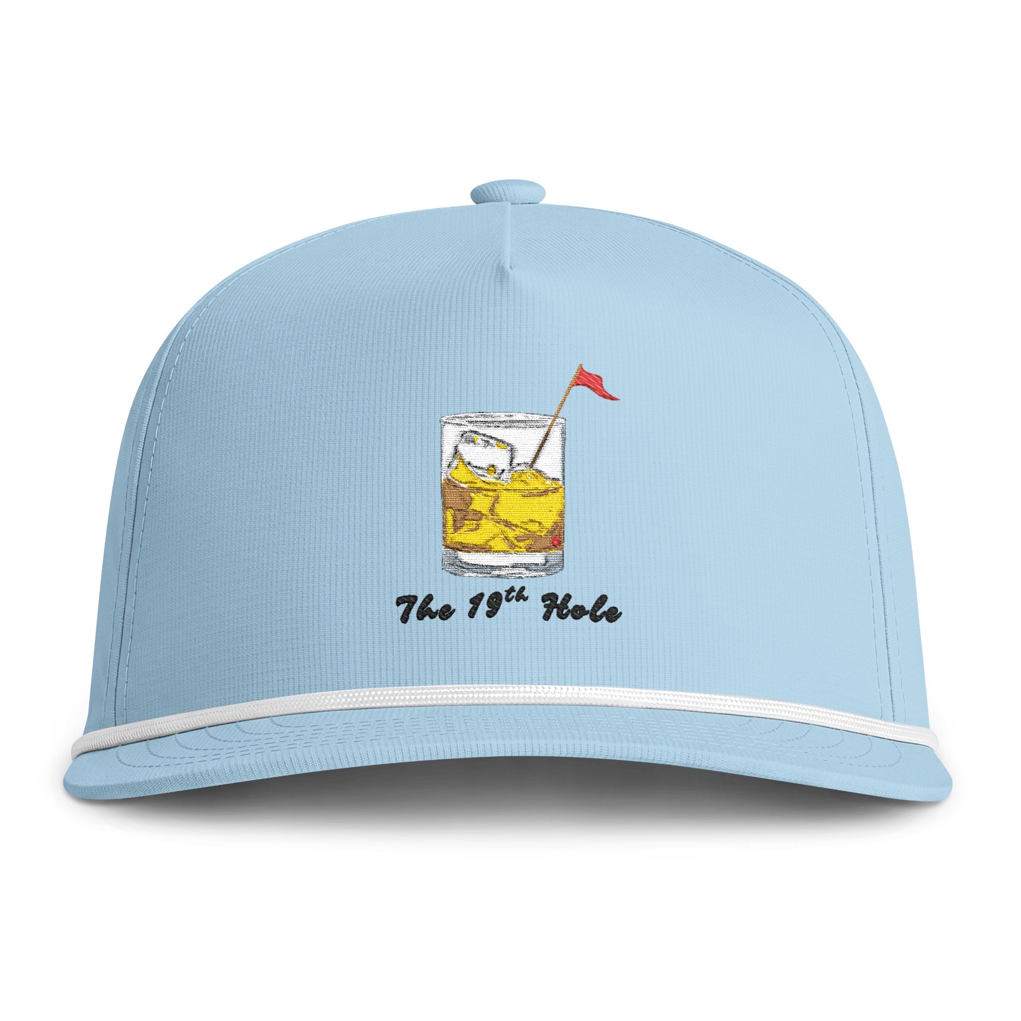 The 19th Hole Golf Snapback Rope Cap