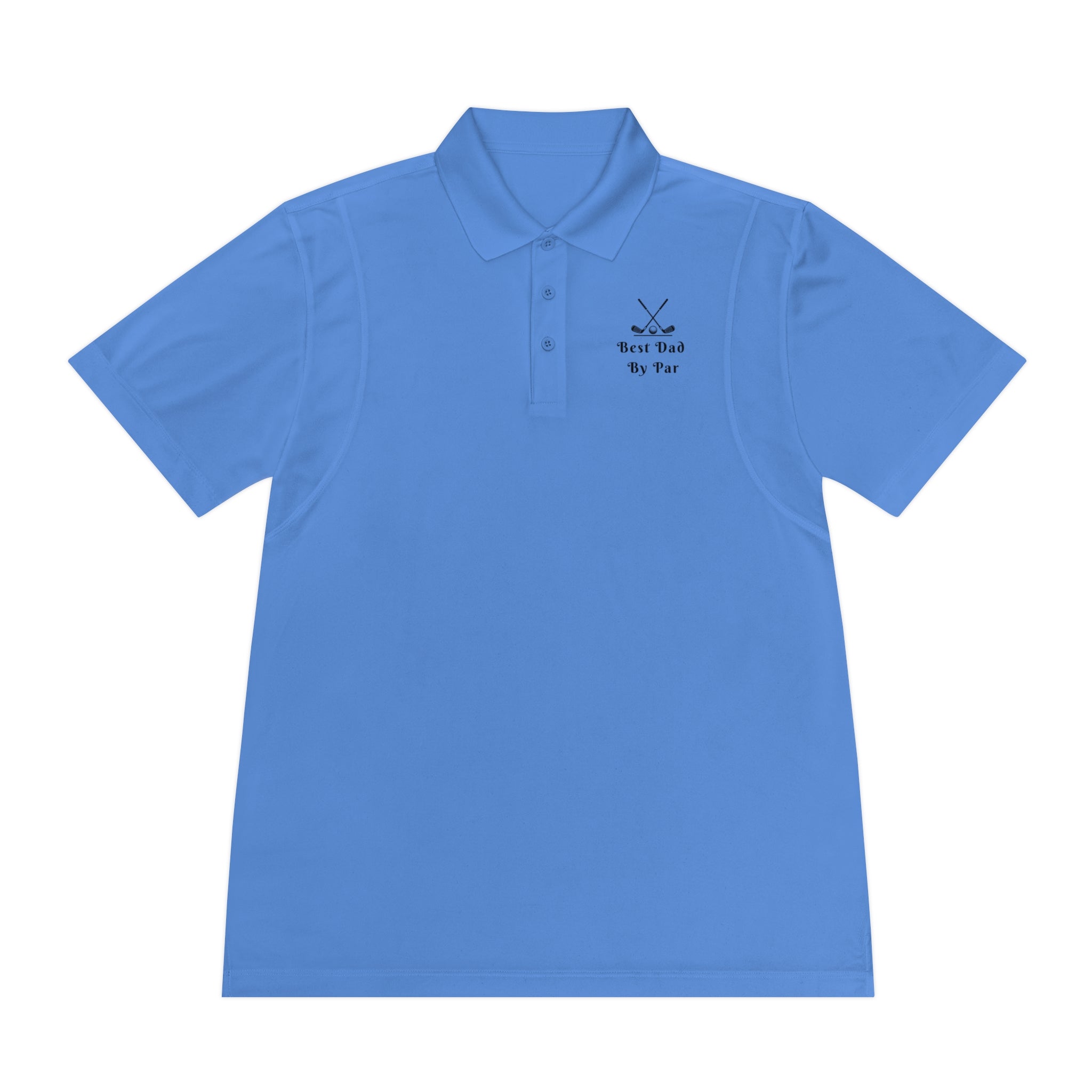 Best Dad By Par Men's Golf Polo Shirt
