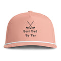 Best Dad By Par Golf Snapback Rope Cap