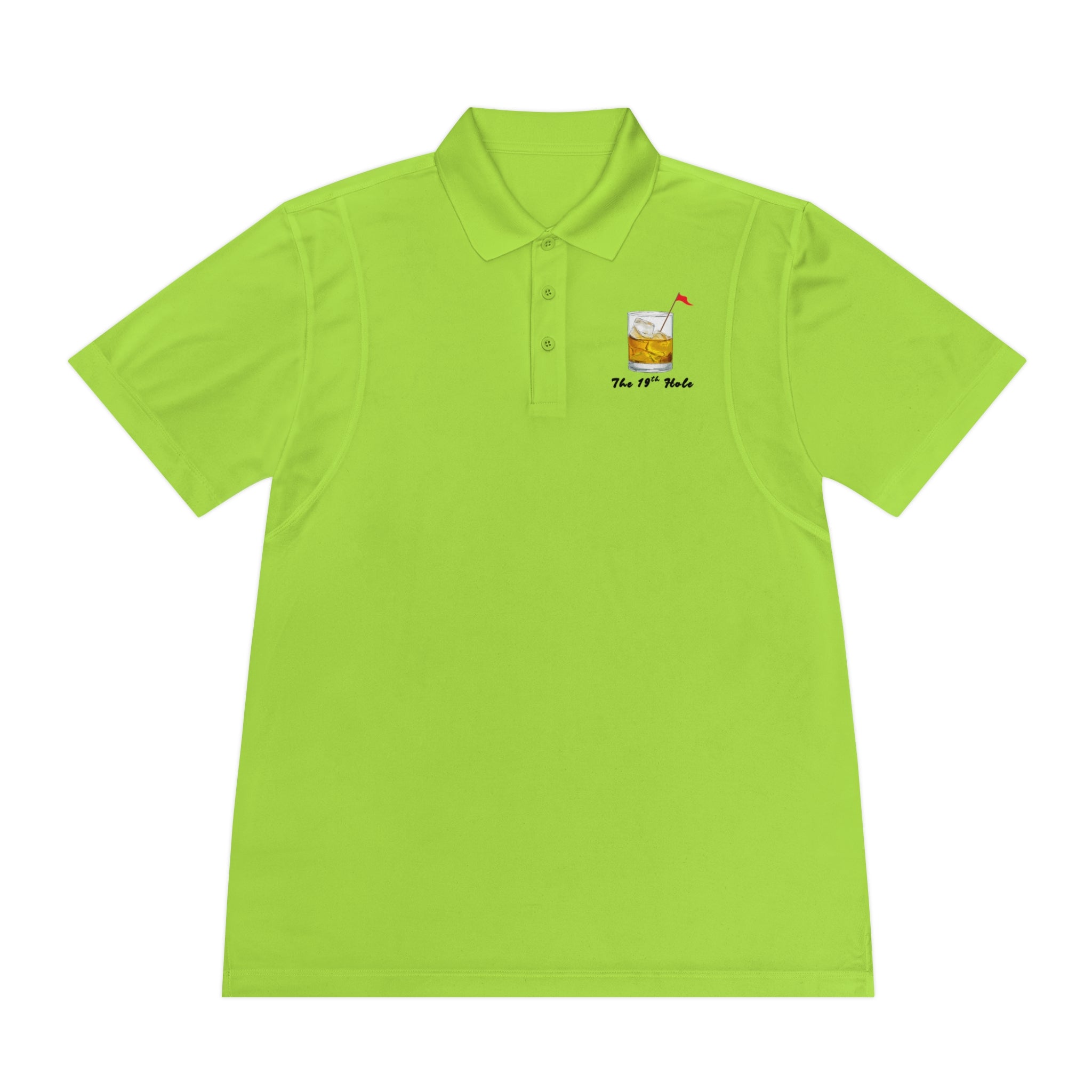 The 19th Hole Men's Golf Polo Shirt