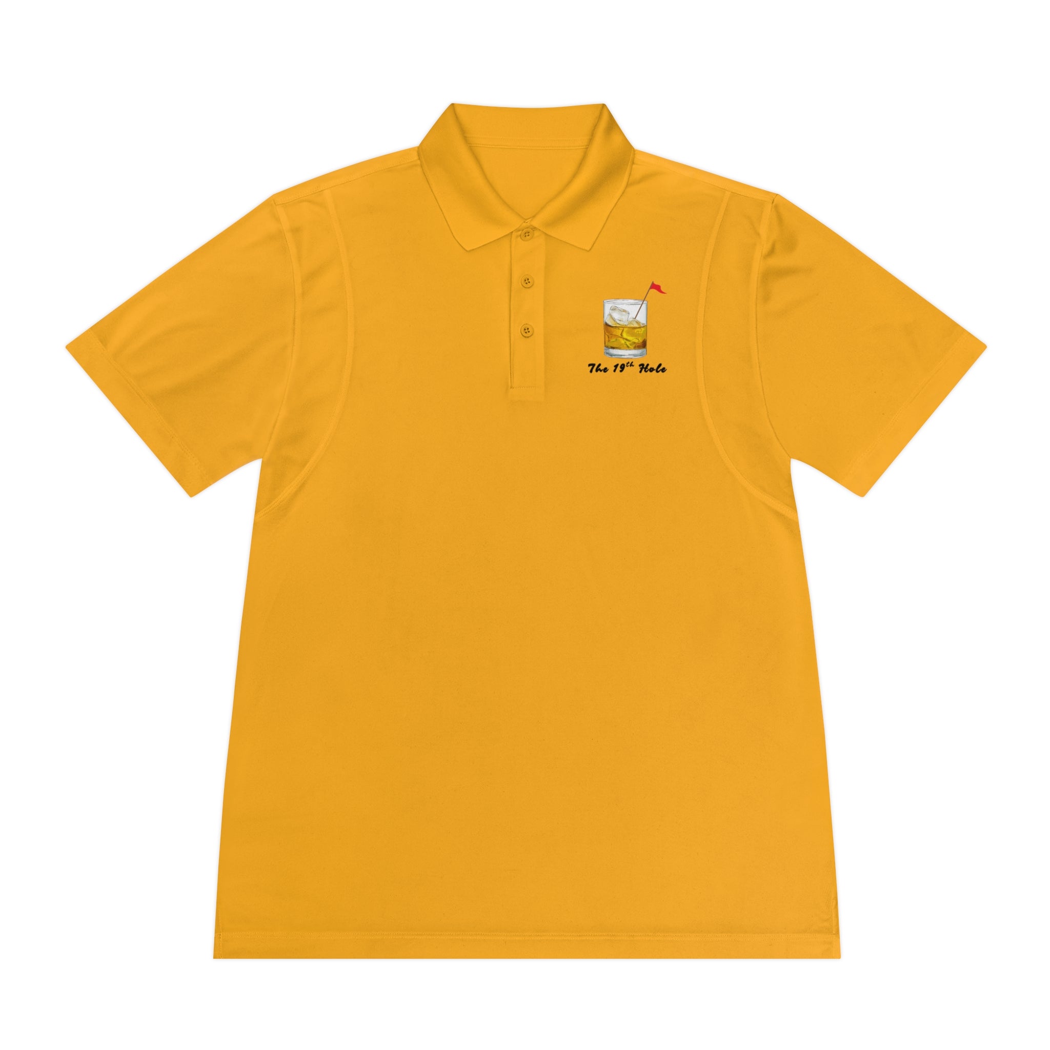 The 19th Hole Men's Golf Polo Shirt
