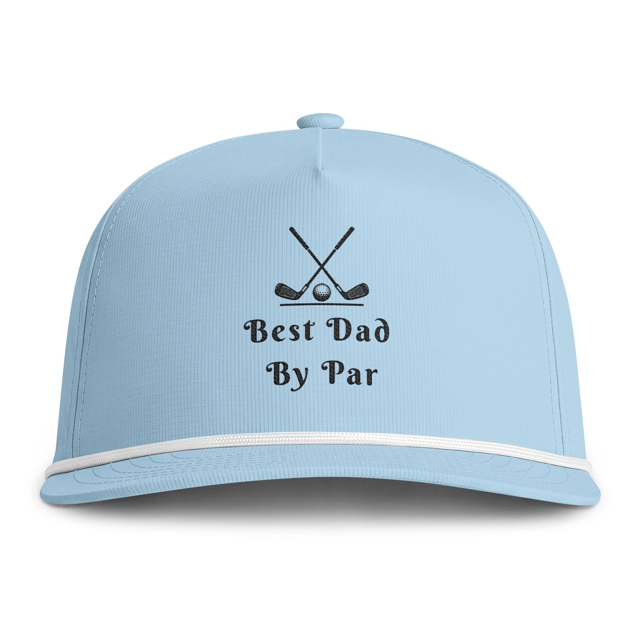 Best Dad By Par Golf Snapback Rope Cap